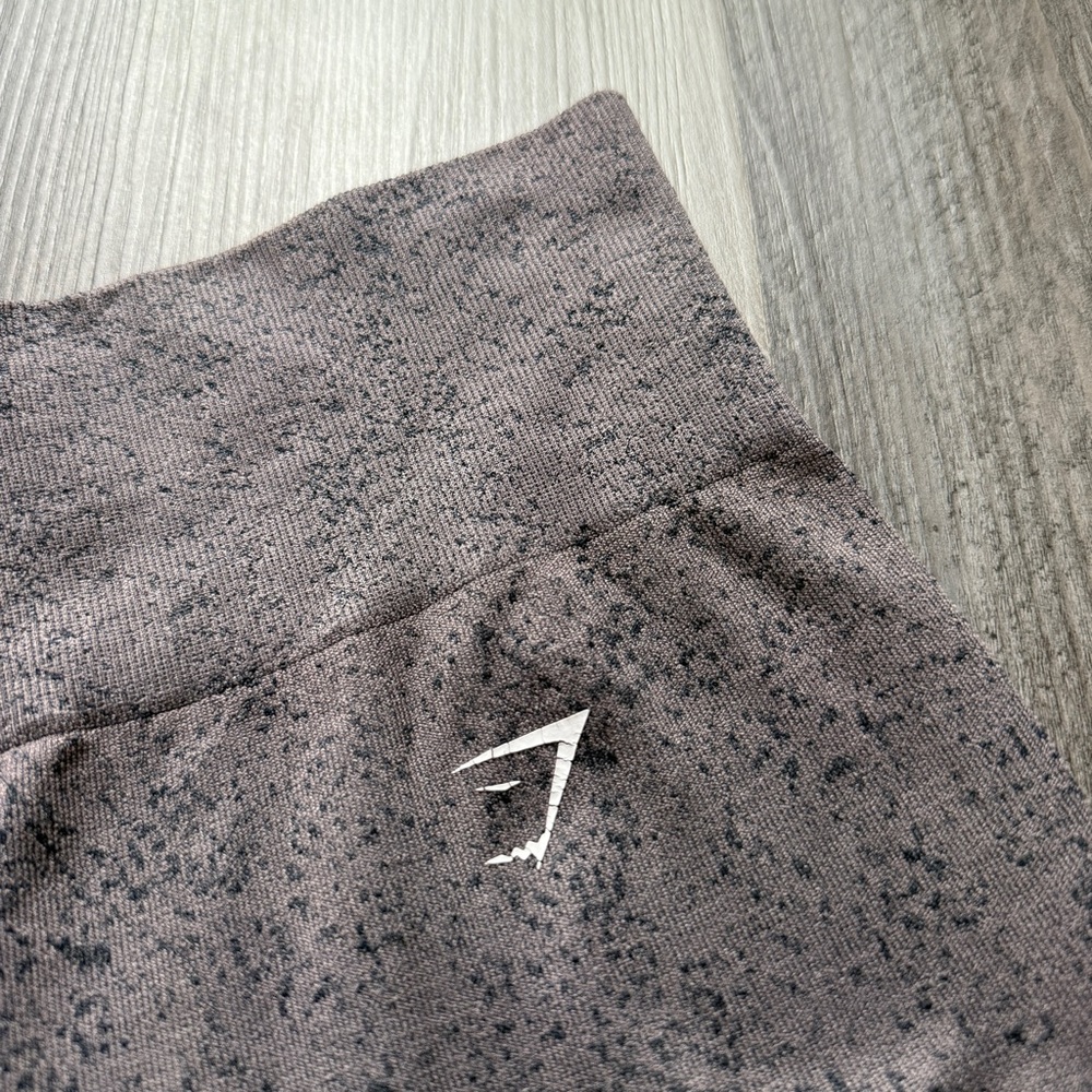 GymShark Adapt Fleck Leggings Gray Blue Small Workout Gym - Picture 4 of 12